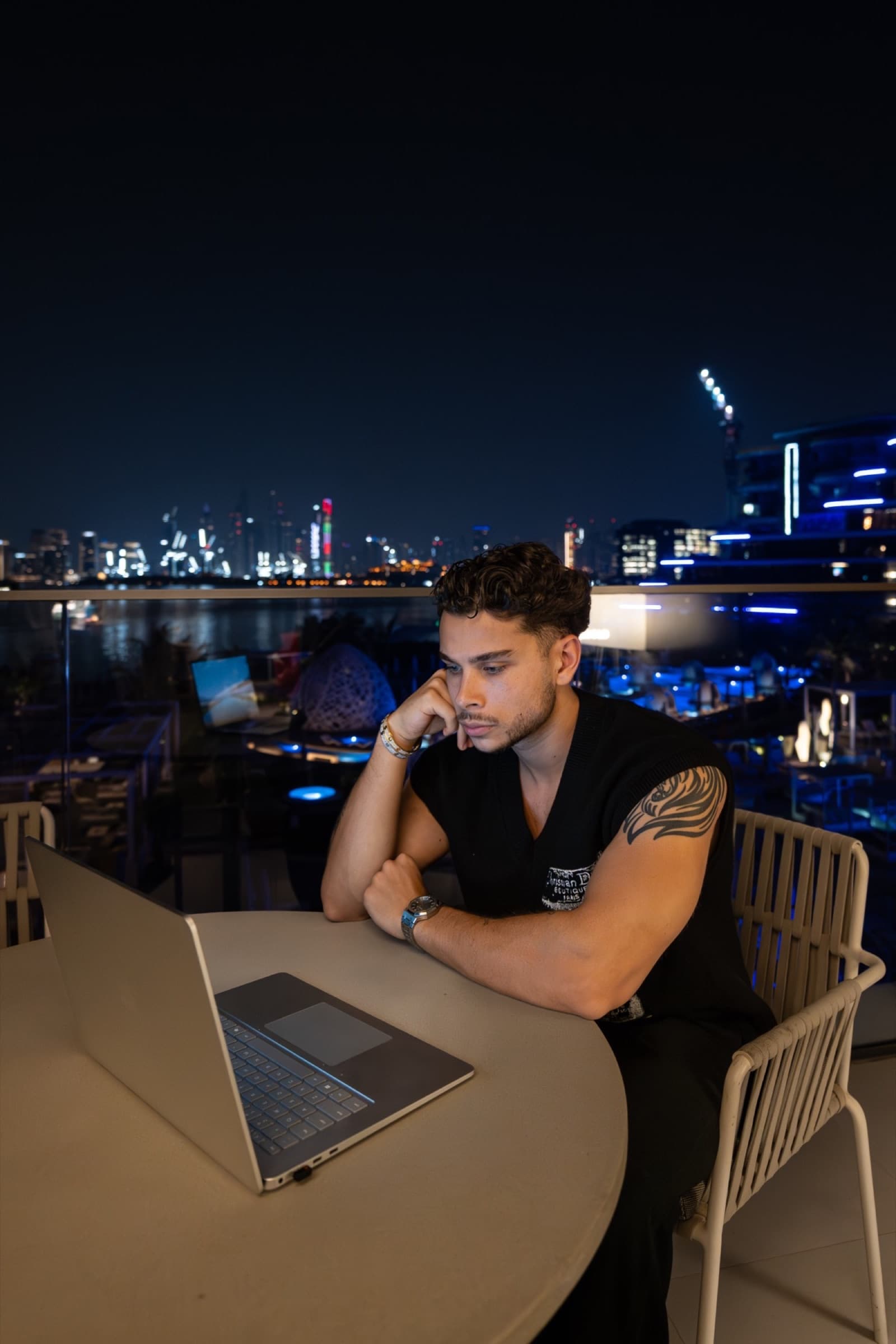 Nathan Nazareth, night session