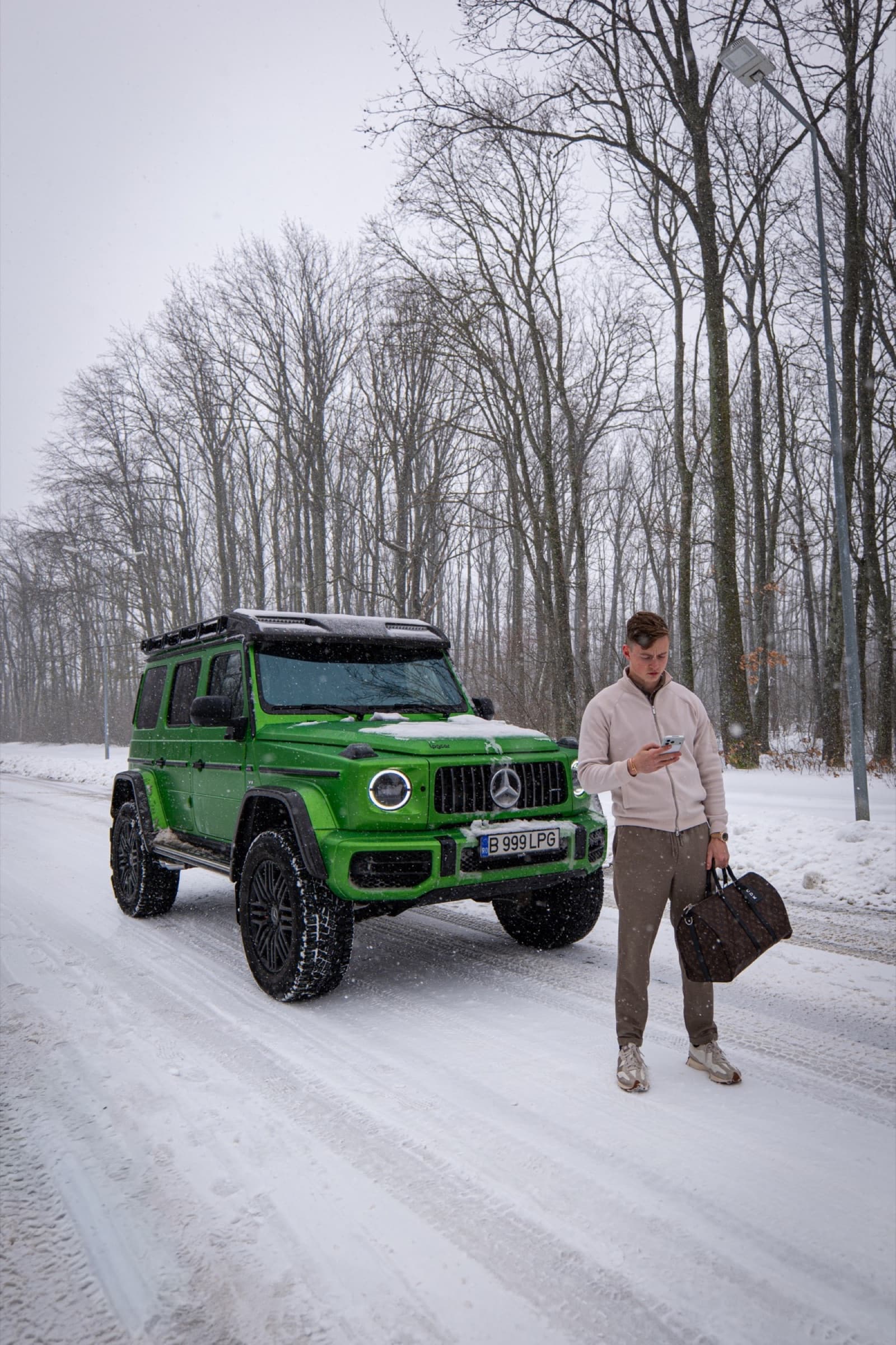G-Wagon 4x4², winter editorial